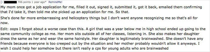 I Pity Those With Helicopter Parents
