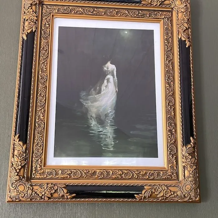 Transform your nook into a brooding bastion of erudite elegance; this captivating print is sure to draw in all who yearn for a touch of the enigmatic.