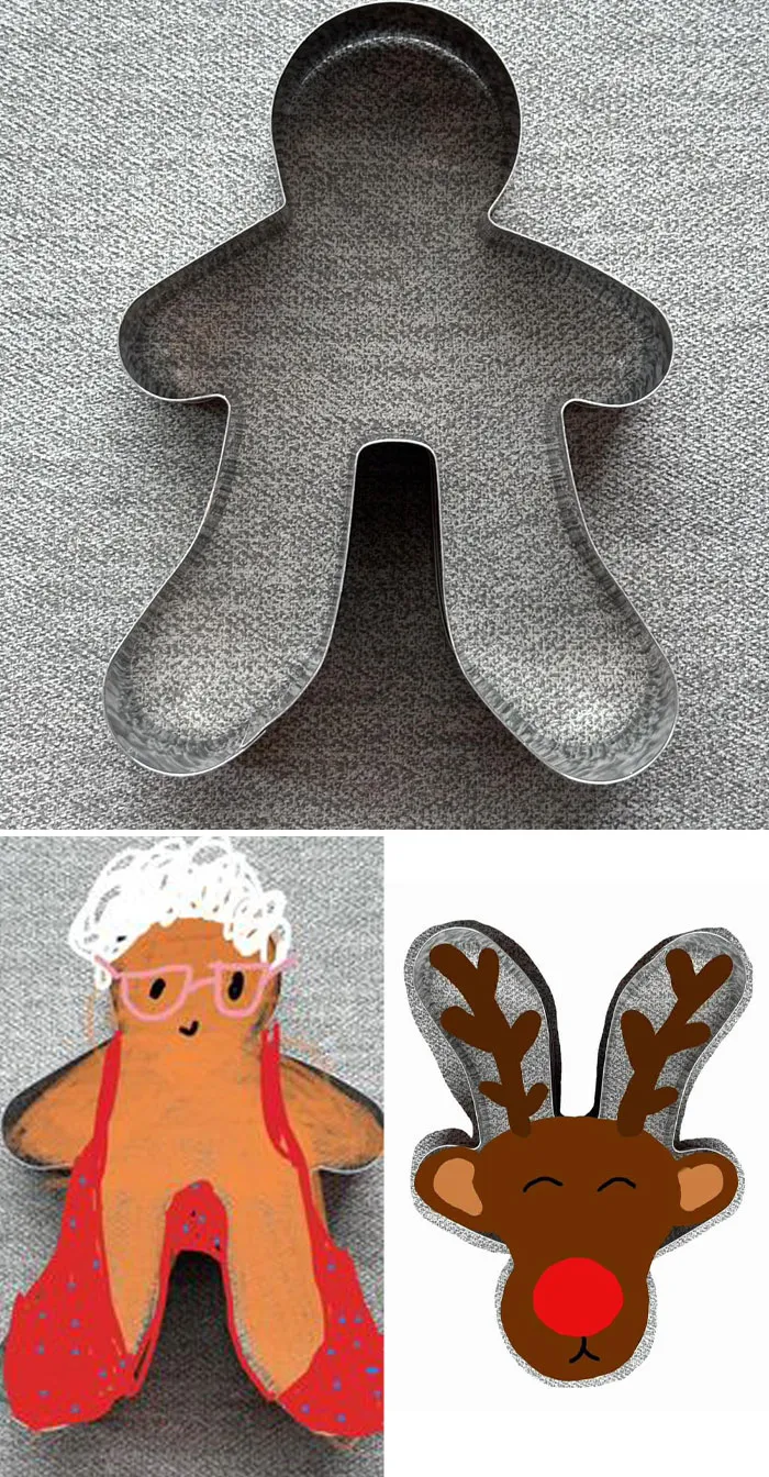 My Dil Brought Me This Gingerbread Man With A Wedgie She Didn’t Know What To Do With. Then We Realized It Is To Make A Cookie That Sits On The Side Of A Mug