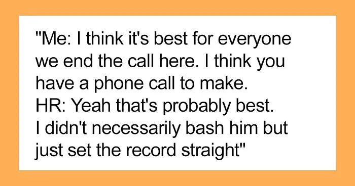 Person Gets Called As A Reference For Ex-Coworker, Spills The Beans On His Actual Qualifications