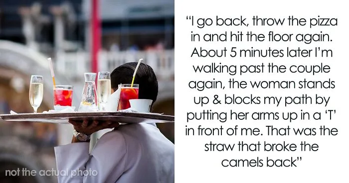 Karen Gets Ridiculously Embarrassed And Shooed From Restaurant By Server Who She Tried Raging At