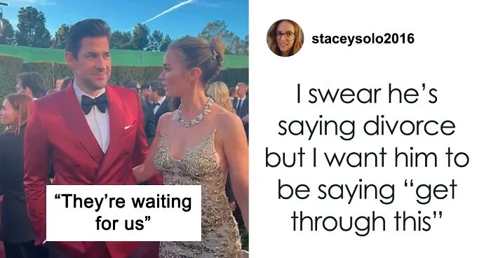 We Finally Know Whether John Krasinski Whispered "Divorce" To Wife Emily Blunt At Golden Globes