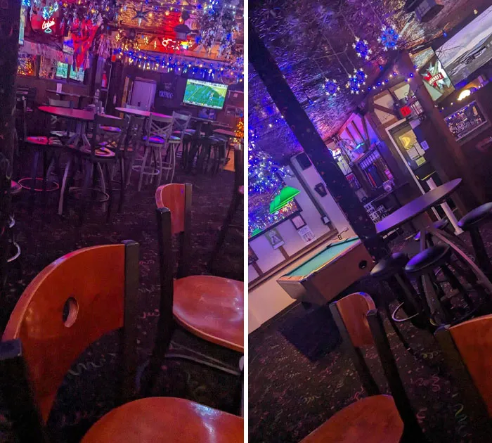 Reuní el valor de ir a un bar a socializar. Llegué y estaba vacío. Hasta el camarero salió a fumar