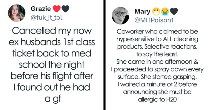 "Cancelled His 1st Class Ticket": 30 People Share The Pettiest Things They've Ever Done