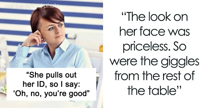 Rude 'Karen' Gets Humbled In Front Of Her Friends By A Witty Server