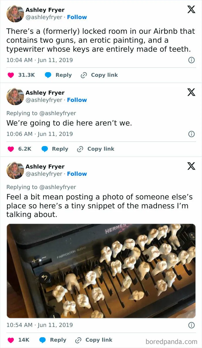 Typewriter Made Of Teeth