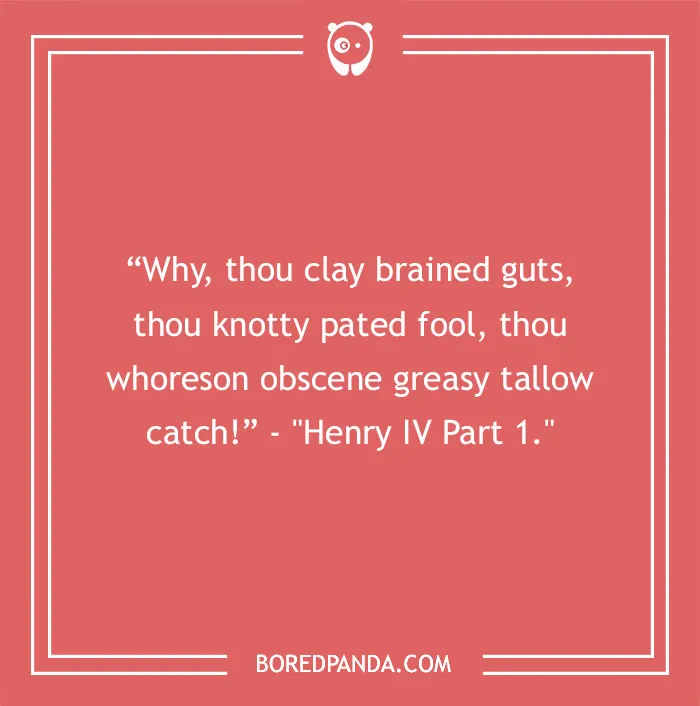 100 Shakespeare Insults That Are A Blast To Read