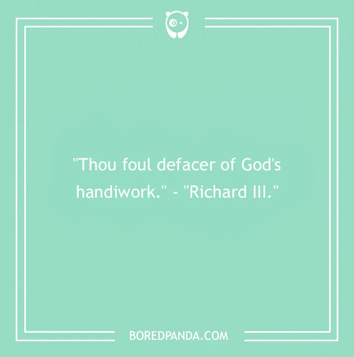 100 Shakespeare Insults That Are A Blast To Read