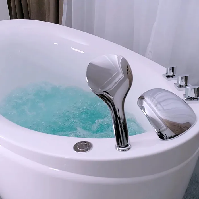 Empava 48-inch Acrylic Freestanding Hydrotherapy Bathtub
