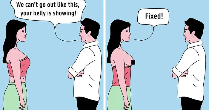 30 Comics Exaggerating Modern-Day Issues That Highlight Their Absurdity By Domien Delforge (New Pics)