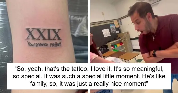 Students Found Their Teachers’ Handwritten Notes So Meaningful, They Got Them Tattooed