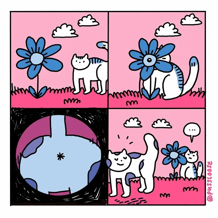"I Think Everyone Loves Cats": 28 Adorable Comics By Rob Van Barneveld (New Pics)