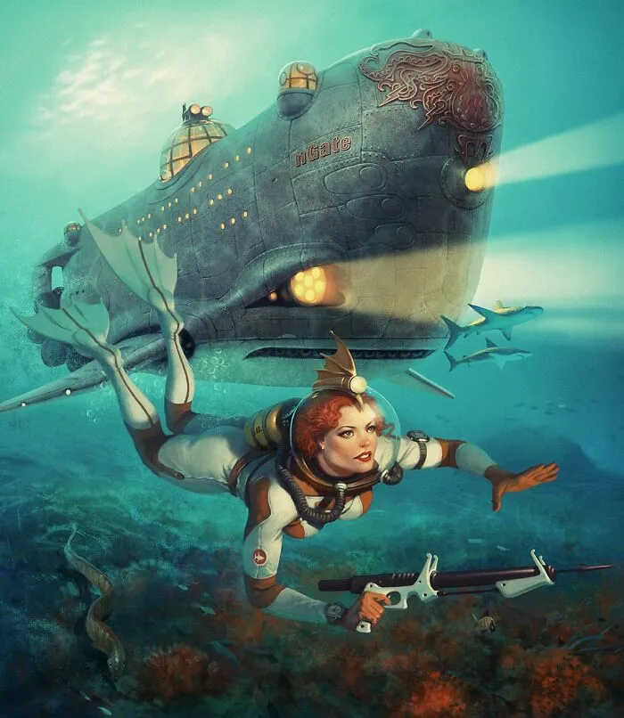 Este artista sigue creando controvertidas ilustraciones llenas de mensajes ocultos