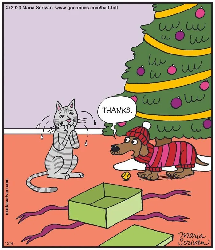 30 New Comics Featuring Absurd Humor And Funny Situations By Maria Scrivan