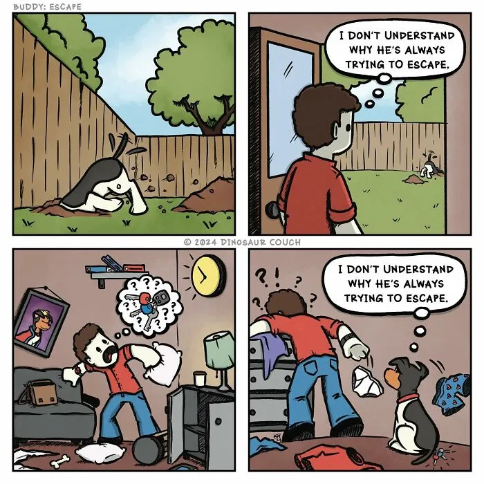 28 New ‘Hey Buddy Comics’ About The Bond Between People And Dogs