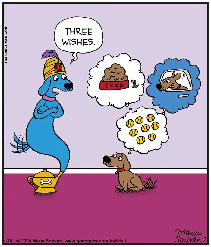 30 New Comics Featuring Absurd Humor And Funny Situations By Maria Scrivan