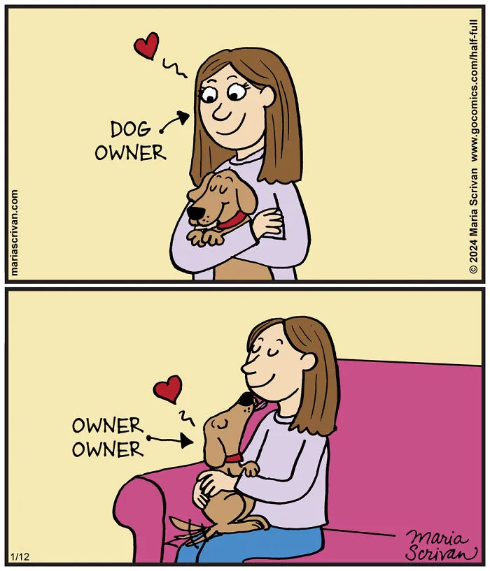 30 New Comics Featuring Absurd Humor And Funny Situations By Maria Scrivan