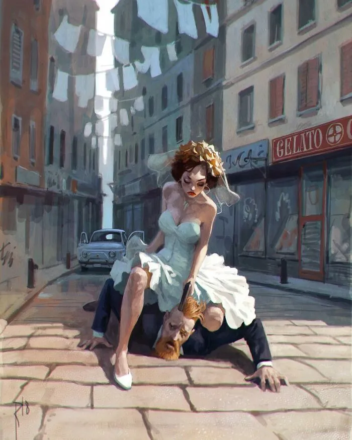 Este artista sigue creando controvertidas ilustraciones llenas de mensajes ocultos