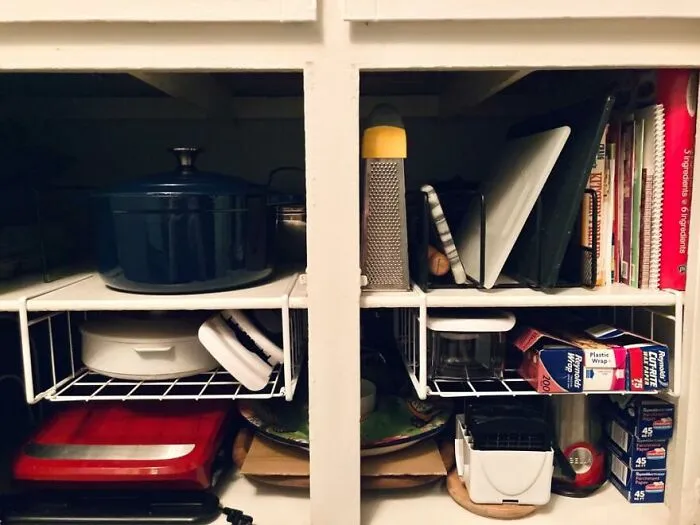 <span Style="Font:inherit;color:#d74b1f;"> White Under Cabinet Organizer Shelves</Span>: A Smart And Stylish Way To Store Your Kitchen Essentials
