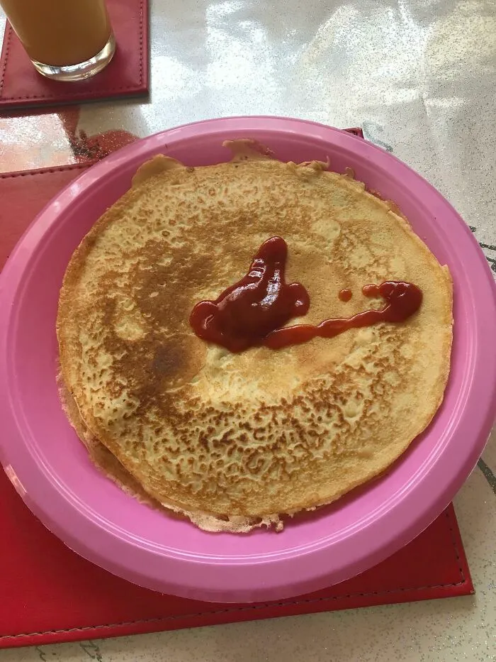 Ketchup On Pancakes Is Actually Really Good