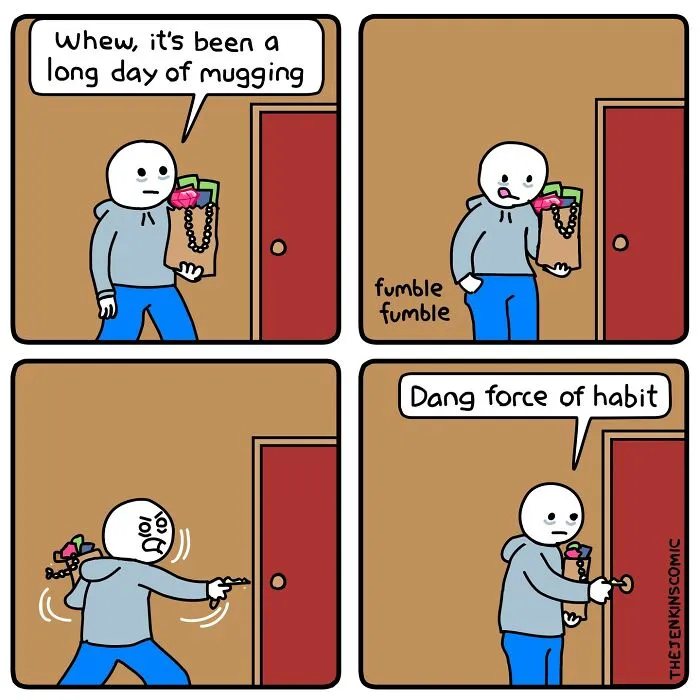 This Comics Artist Illustrates Absurd And Fun Situations That Might Make You Laugh (30 New Pics)