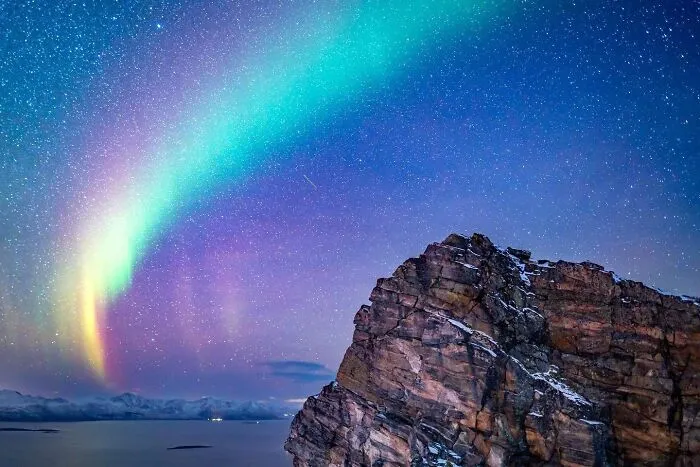 Northern Lights Last Night (Harstad, Troms Og Finnmark)