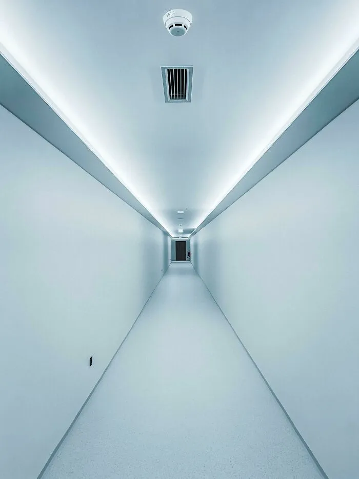Hallway To Swimming Pool Area