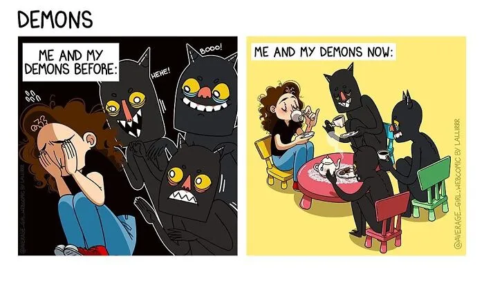 Artist Illustrates Her Relationship, Everyday Life, And Funny Situations In 25 Comics