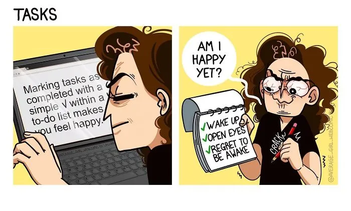 Artist Illustrates Her Relationship, Everyday Life, And Funny Situations In 25 Comics