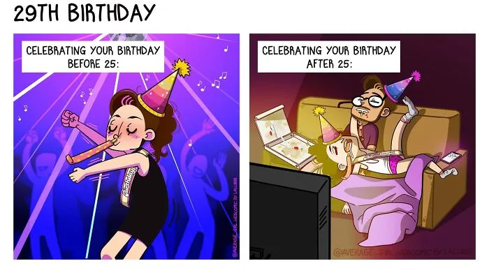 Artist Illustrates Her Relationship, Everyday Life, And Funny Situations In 25 Comics