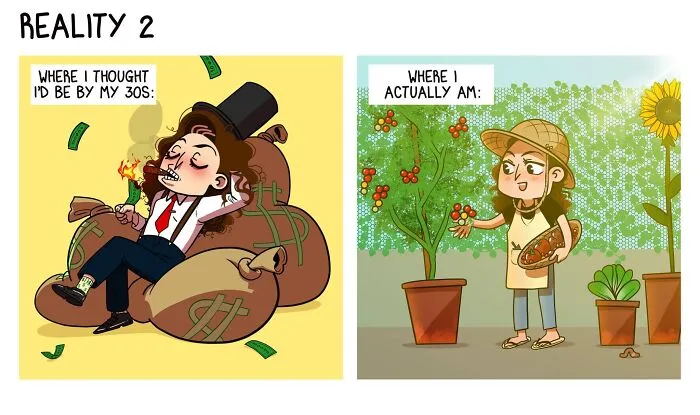 Artist Illustrates Her Relationship, Everyday Life, And Funny Situations In 25 Comics