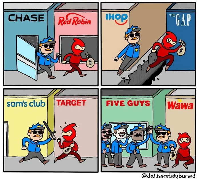 34 Funny Comics For Those With A Darker Sense Of Humor By “Deliberately Buried Comics” (New Pics)