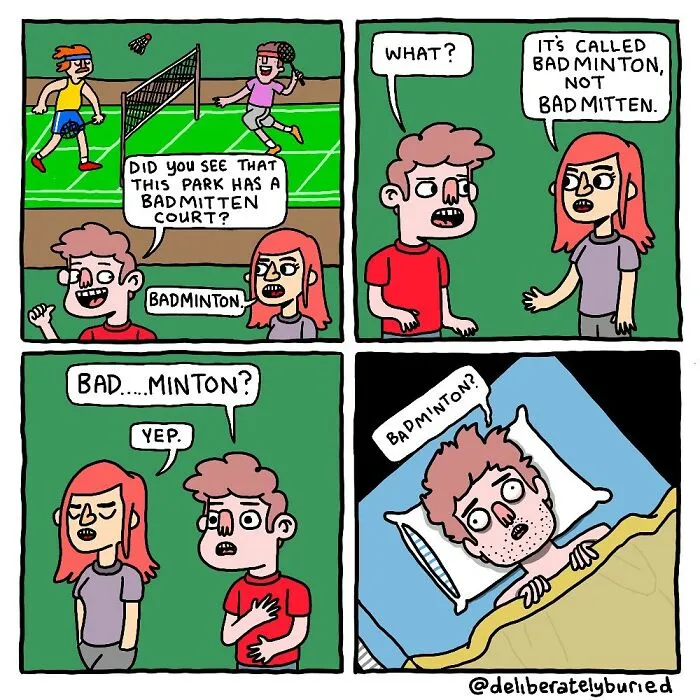 34 Funny Comics For Those With A Darker Sense Of Humor By “Deliberately Buried Comics” (New Pics)