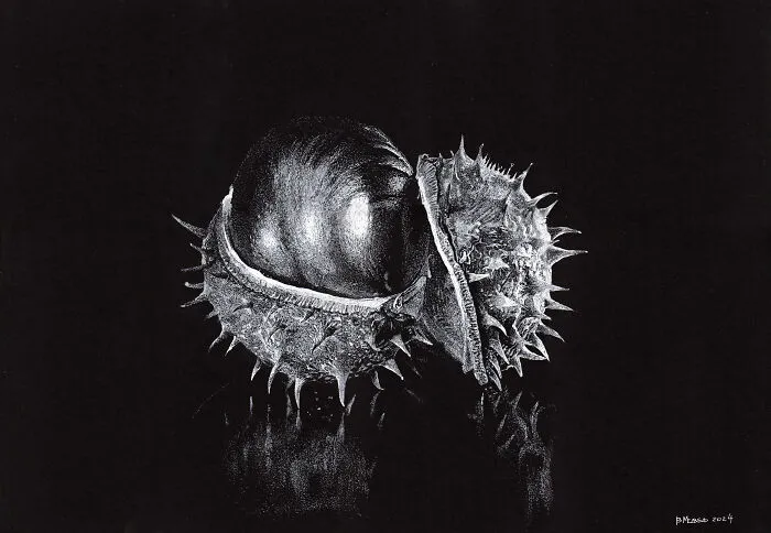 White On Black: 14 Of My Newest Artworks