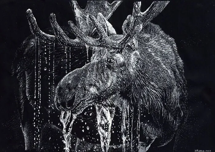 White On Black: 14 Of My Newest Artworks