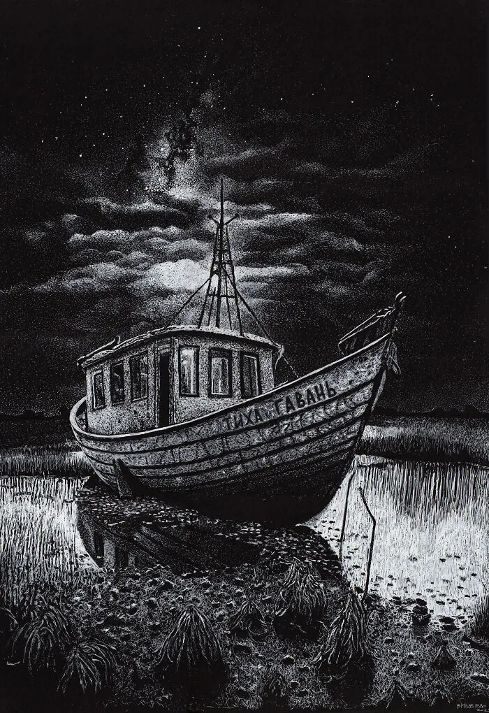 White On Black: 14 Of My Newest Artworks
