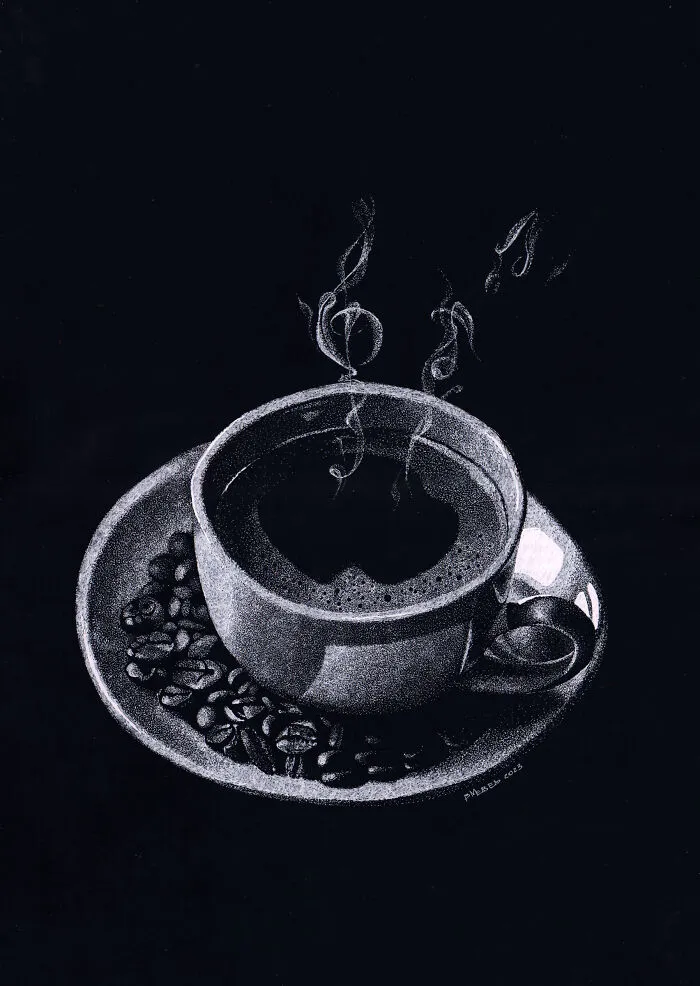 White On Black: 14 Of My Newest Artworks