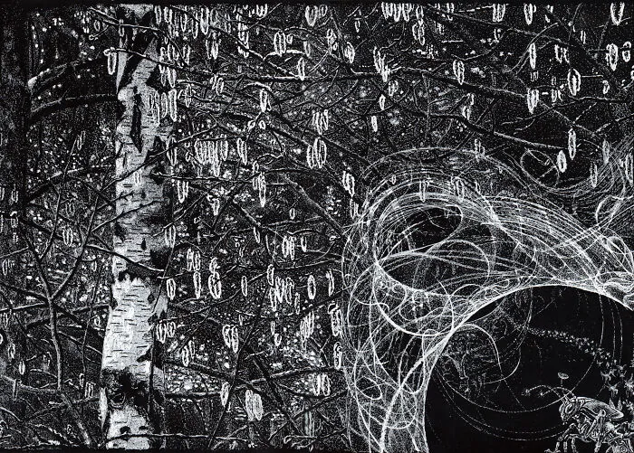 White On Black: 14 Of My Newest Artworks