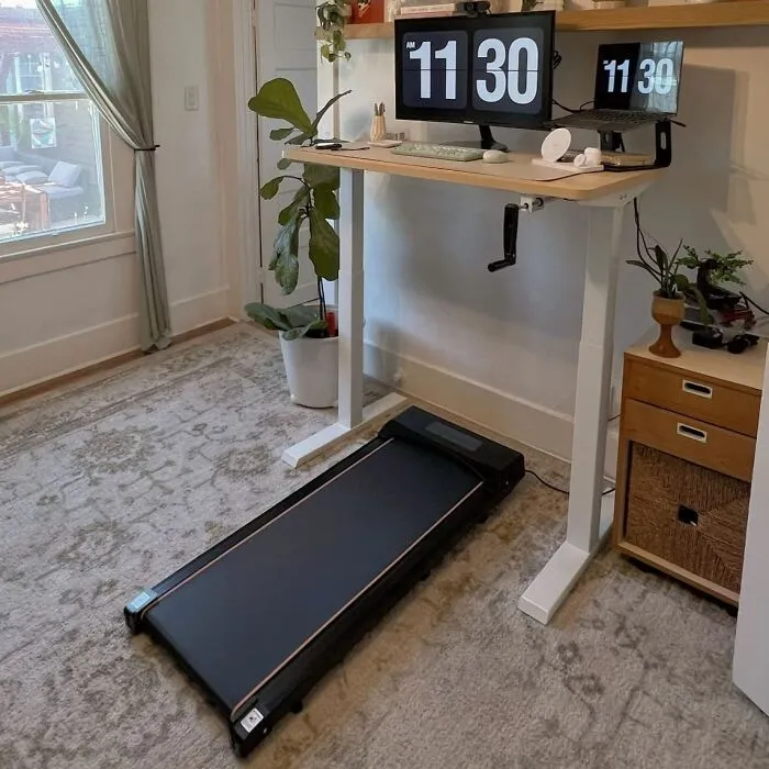 Experience Convenient Fitness With <span Style="Font:inherit;color:#d74b1f;"> TODO Under Desk Treadmill</Span>: 2-In-1 Walkstation For Jogging And Running, Portable And Installation-Free, Perfect For Home And Office Use