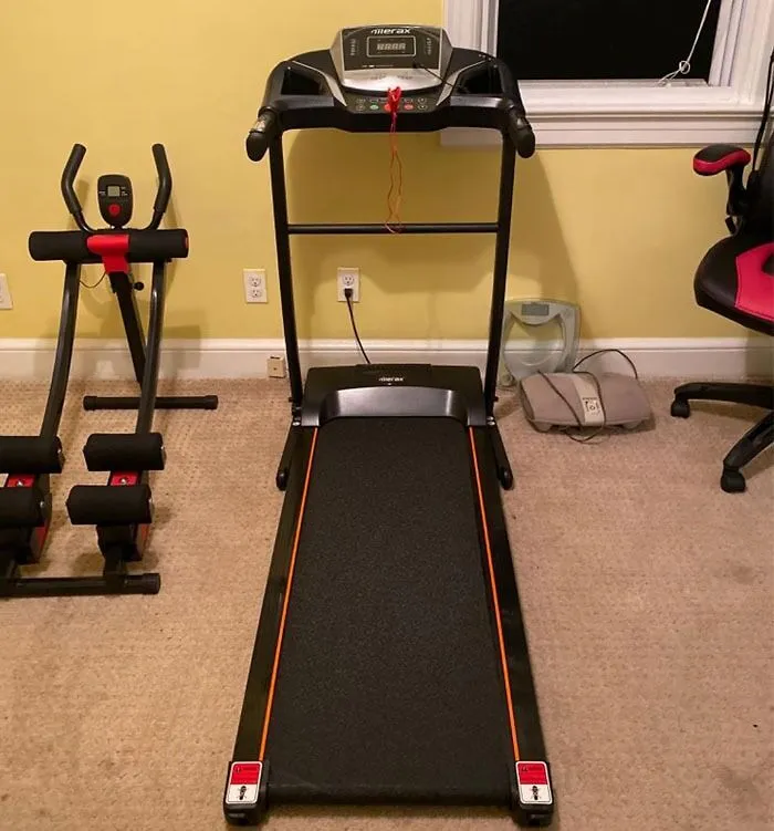 Step Up Your Fitness Game With <span Style="Font:inherit;color:#d74b1f;"> Merax Electric Folding Treadmill</Span>: Effortless Assembly, Motorized Running Jogging Machine
