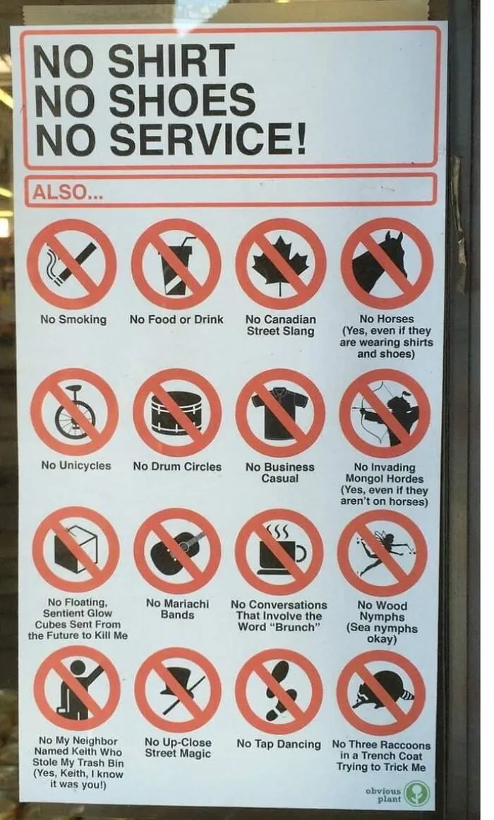 50 Times Signs Were So Funny, People Had To Share Them In This Facebook Group