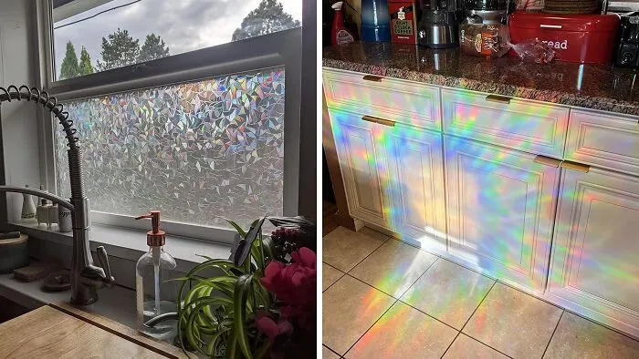 Transform Your Windows With <span Style="Font:inherit;color:#d74b1f;"> Rabbitgoo Window Privacy Film</Span>: Add Colorful Rainbow Window Clings For Instant Charm And Privacy!