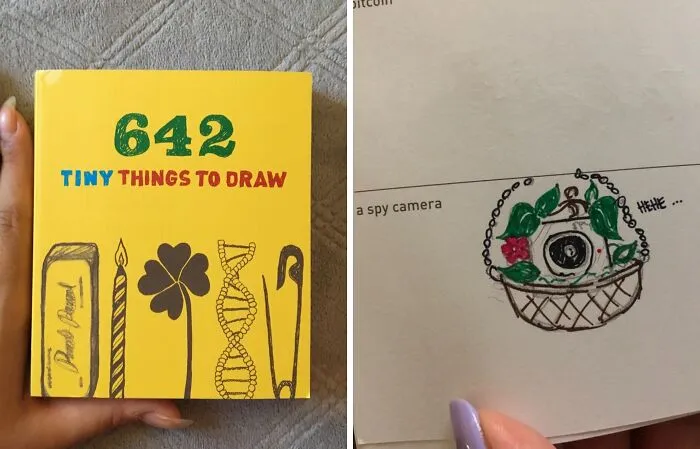 <span Style="Font:inherit;color:#d74b1f;"> Chronicle Books 642 Tiny Things To Draw</Span>: Ignite Your Creativity With Endless Drawing Possibilities!
