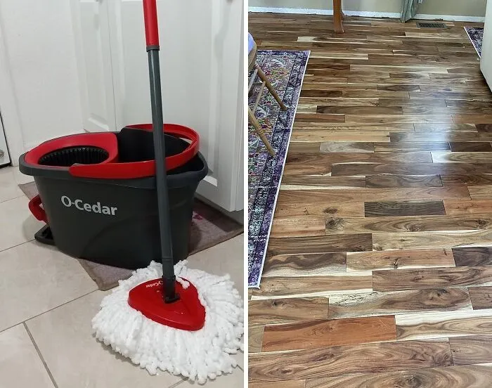 Keep Your Floors Sparkling With <span Style="Font:inherit;color:#d74b1f;"> O-Cedar EasyWring Microfiber Spin Mop</Span>: A Convenient Bucket Floor Cleaning System