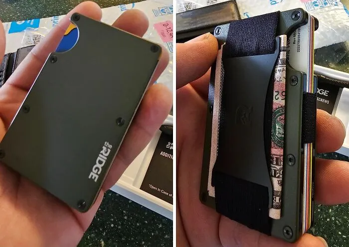 Elevate Your Everyday Carry With <span Style="Font:inherit;color:#d74b1f;"> The Ridge Wallet</Span>: Sleek Design, Durability, And Functionality In Your Pocket!
