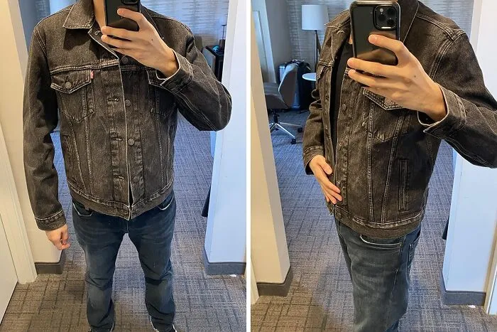 Elevate Your Casual Cool With <span Style="Font:inherit;color:#d74b1f;"> Levi's Men's Trucker Jacket</Span>: Timeless Denim, Effortless Style!