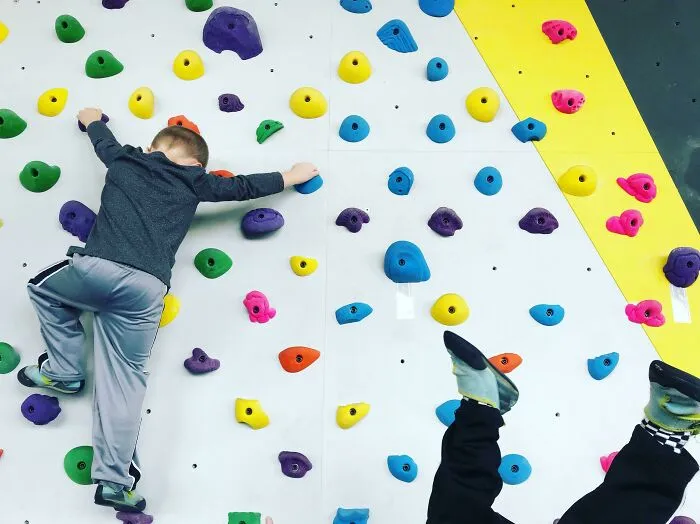 Took My Kids Rock Climbing Today