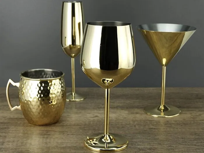 Raise The Bar With <span Style="Font:inherit;color:#d74b1f;"> PG Stainless Steel Stem Wine Glass</Span>: Elevate Your Wine Enjoyment With Timeless Elegance!