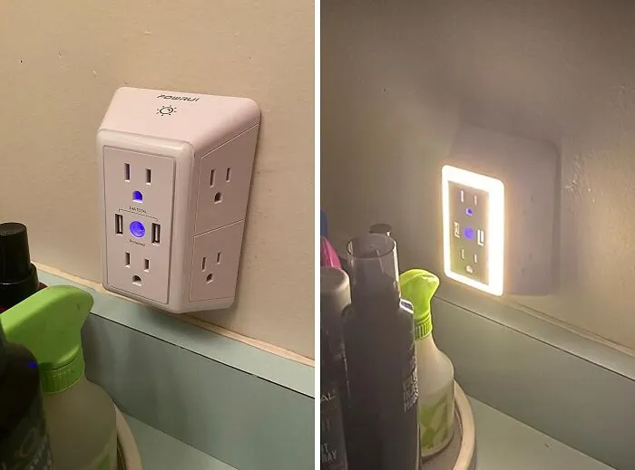 Plug Into Convenience: <span Style="Font:inherit;color:#d74b1f;"> 6-Outlet Extender + USB Ports & Surge Protector</Span>!