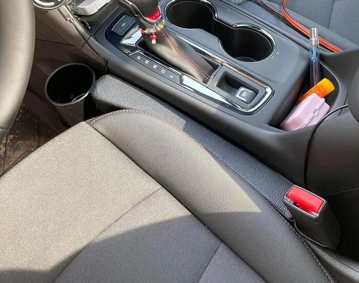 Stop The Drop: <span Style="Font:inherit;color:#d74b1f;"> Car Seat Gap Filler Pad</Span> Keeps Your Essentials Close!